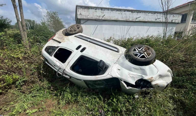 Samsun'da kaza: 1 yaralı