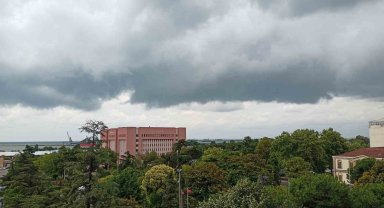 Samsun'da 'kuvvetli yağış' uyarısı