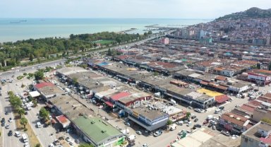 Samsun'da sel gitti, izi kaldı