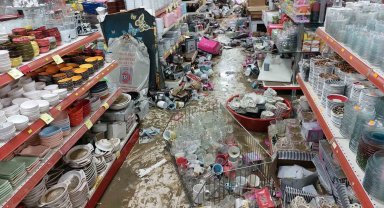 Samsun'da selin yeni görüntüleri ortaya çıktı