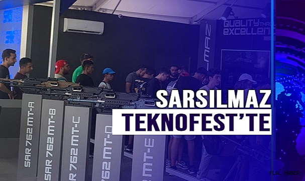 Sarsılmaz’ın ürün yelpazesi TEKNOFEST’te sergileniyor