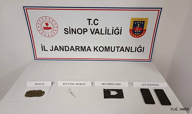 Sinop’ta Uyuşturucu Operasyonu