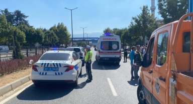 Üst geçidi kullanmayan öğrenciye cip çarptı