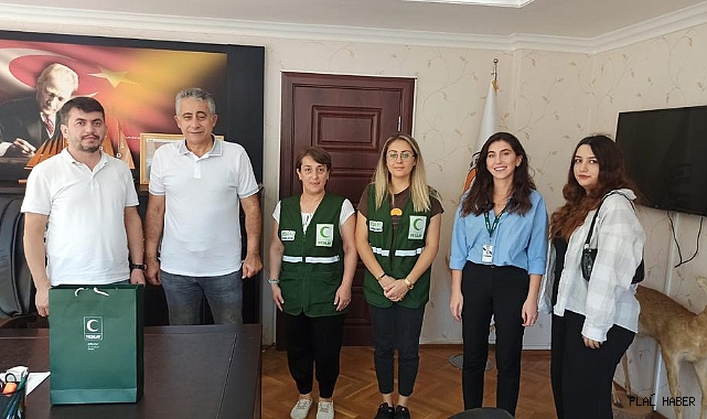 Yeşilay’dan Diktaş’a Ziyaret