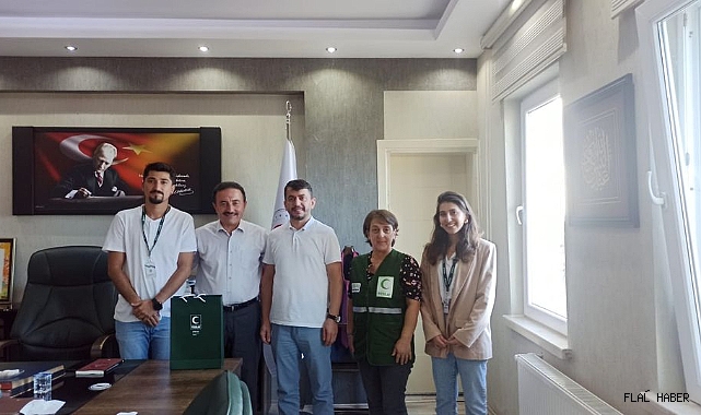 Yeşilay’dan Müftü Düzgüney’e Ziyaret