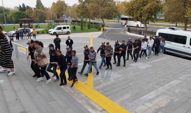 8 ildeki Kafes operasyonunda 12 kişi adliyede