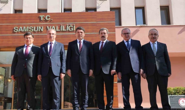 Adalet Bakanı Yılmaz Tunç'tan Samsun'a müjdeler