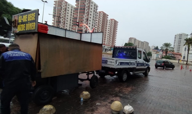 Adana'da "gece dönercileri"ne zabıta şoku