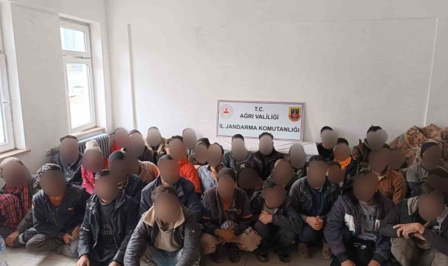 Ağrı'da 49 Afgan göçmen yakalandı