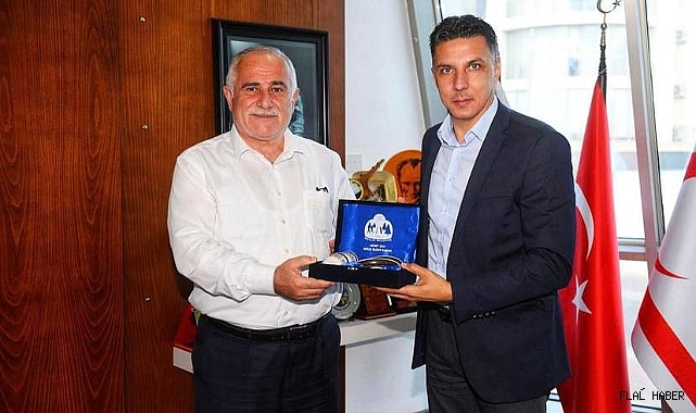 AMCAOĞLU’NU ZİYARET ETTİ