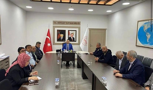 ASAYİŞ TOPLANTISI GERÇEKLEŞTİRİLDİ