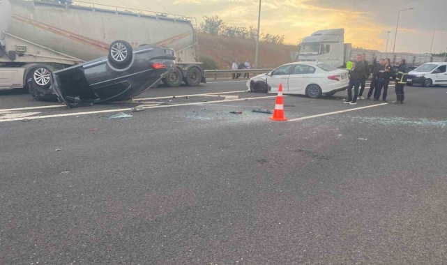 Aynı bölgede 3 aracın karıştığı ikinci kaza: 6 yaralı