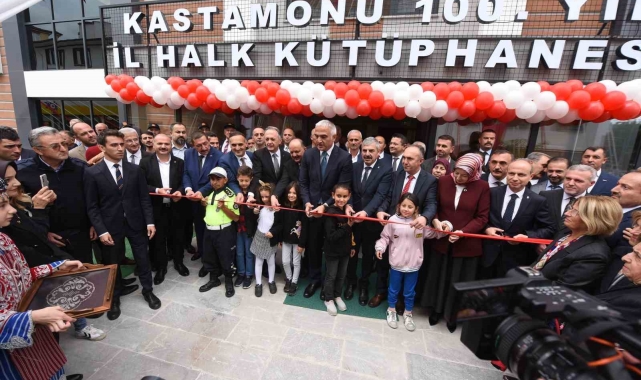 Bakan Ersoy: "Hedef doğrultusunda 75 kütüphanemizi hizmete açmış bulunuyoruz"