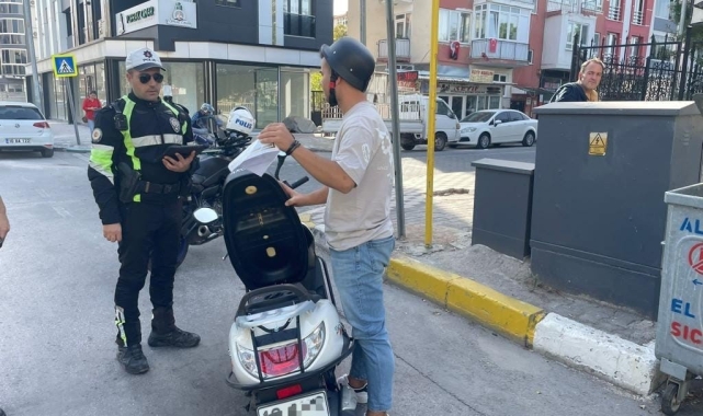 Balıkesir'de bin 113 araca trafik kontrolü