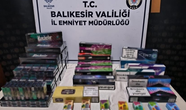 Balıkesir'de uyuşturucu ve kaçakçılık operasyonları: 45 gözaltı