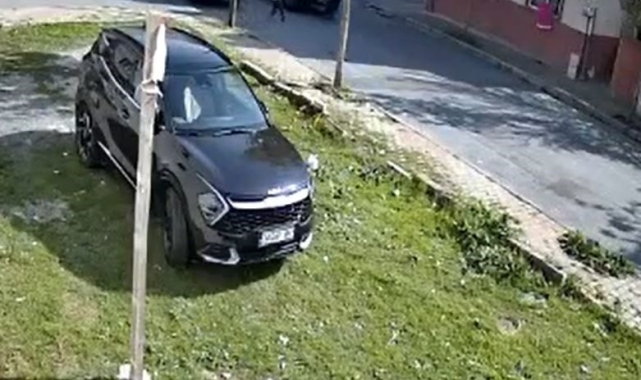 Başakşehir'de dikkatsizlik sonucu yaşanan kazalar kamerada