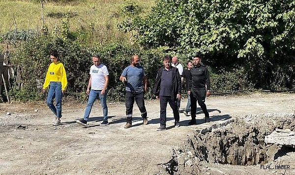 BAŞKAN ŞAHİN ÇALIŞMALARI YERİNDE İNCELEDİ