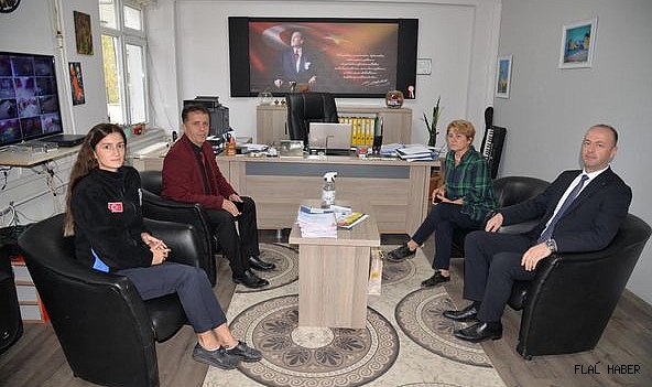 BAŞKAN ŞAHİN’DEN EĞİTİM CAMİASINA ZİYARET