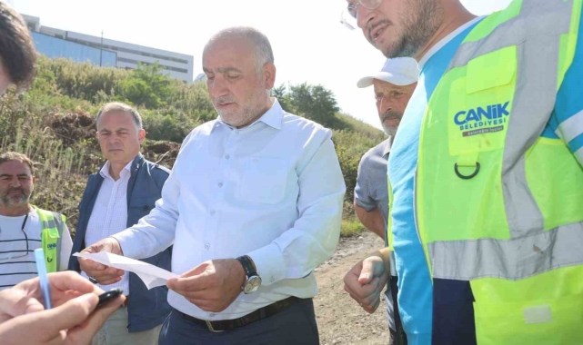 Başkan Sandıkçı: "Canik'imize ömürlük hizmetler kazandırıyoruz"