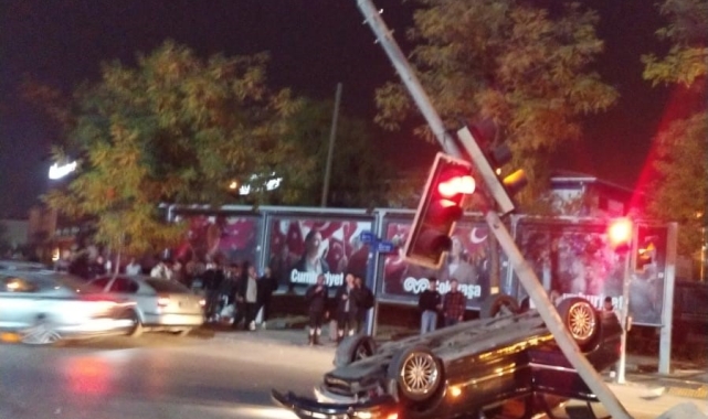 Başkentte trafik kazası; 2 yaralı