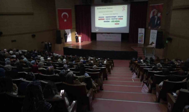 Batman'da meme kanseri farkındalık ayı paneli düzenlendi