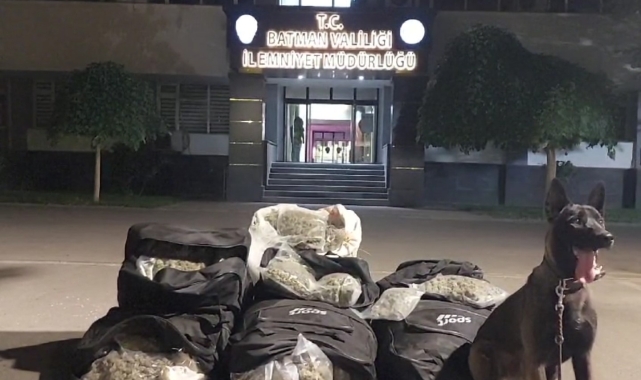 Batman'da uyuşturucu imal ve tacirlerine darbe