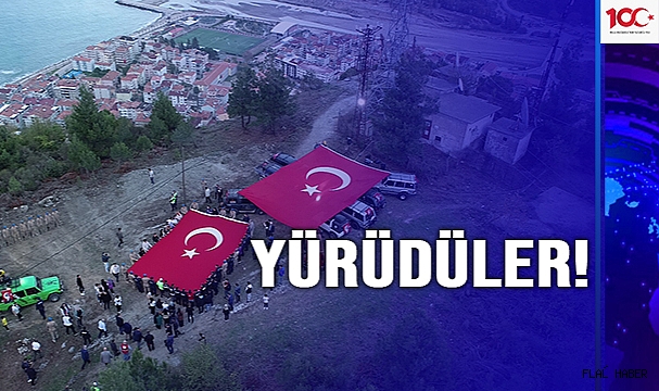 BAYRAK YÜRÜYÜŞÜ!