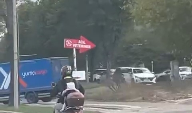 Bebeğinin hayatını hiçe saydı...Kilometrelerce ilerledi