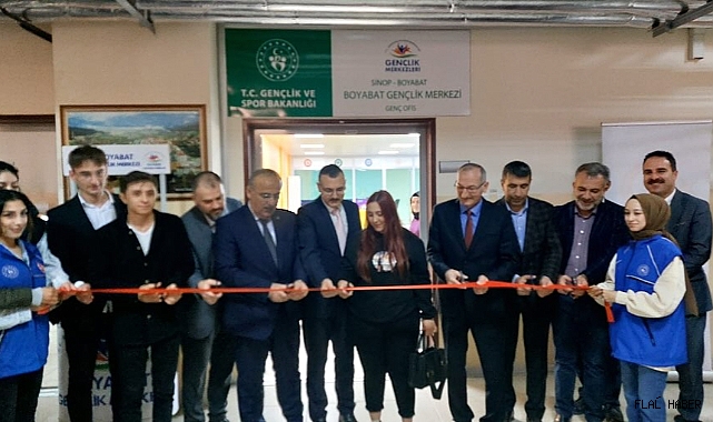 BOYABAT’TA GENÇ OFİS AÇILDI