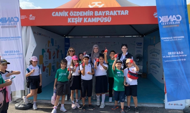 Canik Keşif Kampüsü TEKNOFEST İzmir'de ilgi odağı oldu