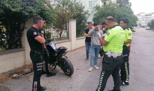 Çevreyi rahatsız eden motosiklete hem para hem trafikten men cezası