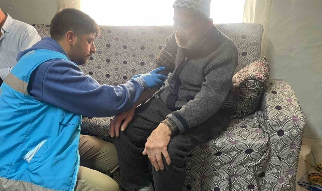 Cumhuriyetin 100. yılında 100 yaşındakilere vefa ziyareti