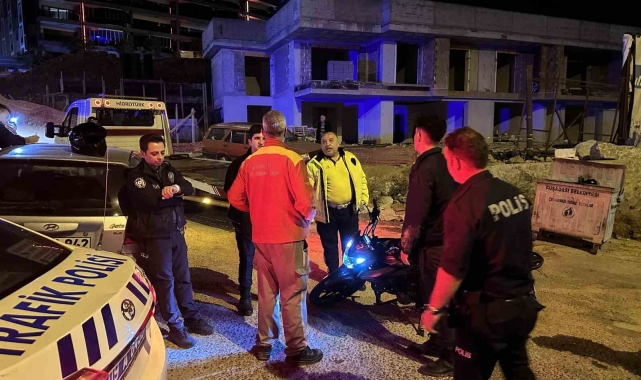 Ehliyetsiz sürücü 5 kilometrelik kovalamaca sonucu yakalandı