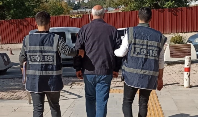 Elazığ'da 14 yıl kesinleşmiş hapis cezası olan zanlı tutuklandı