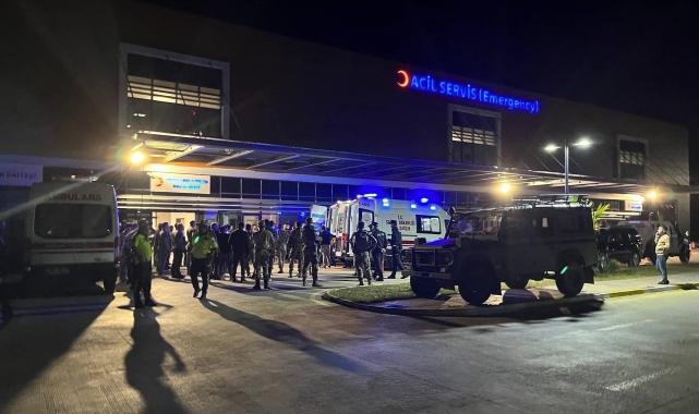 Fırat Kalkanı Harekatı Bölgesi'nde hain saldırı: 4 polis, 2 asker yaralı