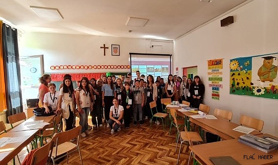 GERZE’ NİN ETWİNNİNG PROJESİ, TÜRKİYE BİRİNCİSİ OLDU