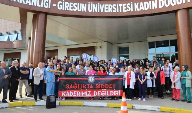 Giresun'da kadın hemşireye bir başka kadından şiddet