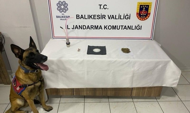 Gönen'de uyuşturucu operasyonunda 3 kişi yakalandı