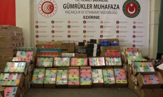 Gümrük Muhafaza'dan arka arkaya kaçakçılık operasyonları