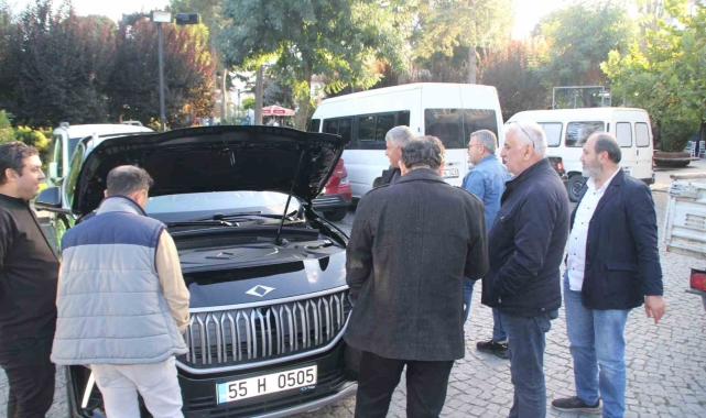 Havza TSO'nun yeni makam aracı TOGG