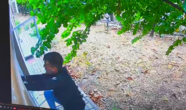 Hırsız kamerada..."Tatile gideyim" derken, cezaevine gitti