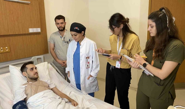 Hızla zayıfladığı için hastaneye gitti, kalbinde tümör olduğunu öğrendi