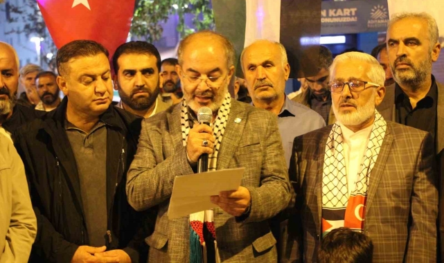 HÜDA PAR'dan Filistin açıklaması