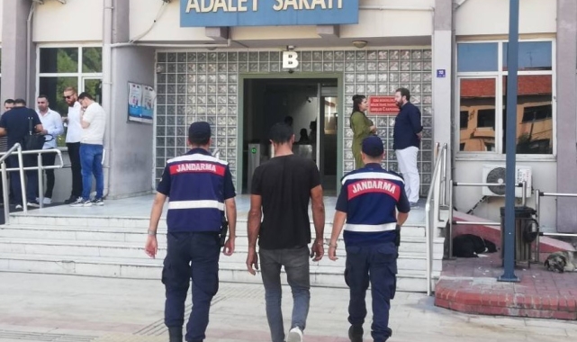 İş makinesinden akaryakıt çaldı, yakalandı