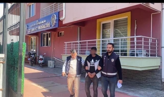 İzmir'de hırsızlık şüphelisi şahıs tutuklandı