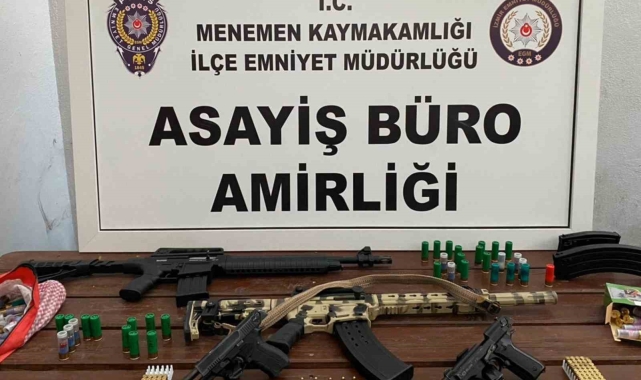 İzmir'de suç evine polis operasyonu