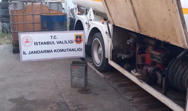 Jandarma'dan kaçak akaryakıt operasyonu