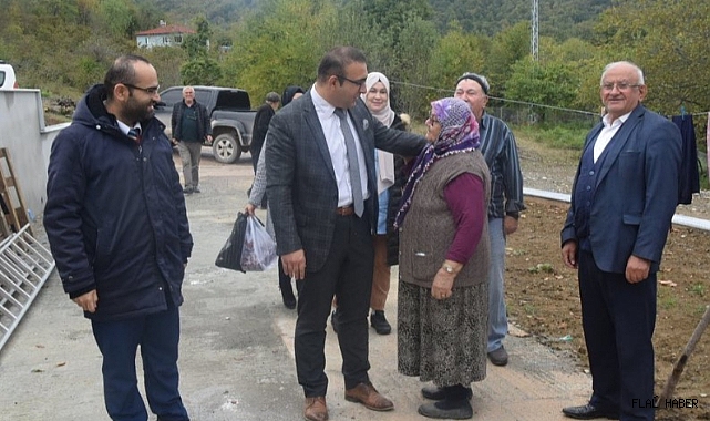 KAYMAKAM HASAR'DAN KOCA ÇINARA ZİYARET