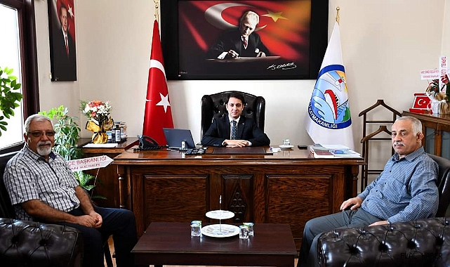KAYMAKAM KAHRAMAN'A HAYIRLI OLSUN ZİYARETİ