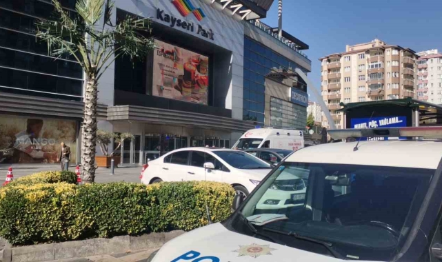 Kayseri Park AVM'de şüpheli ölüm